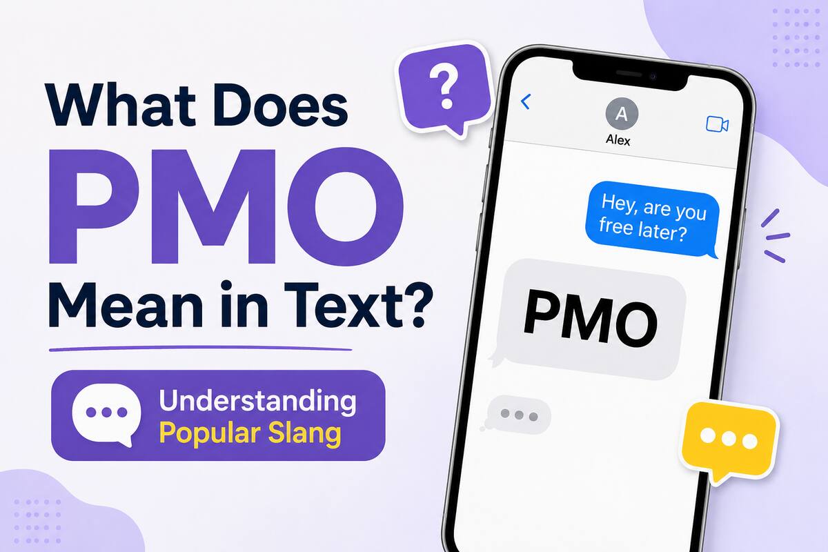 what does pmo mean in text